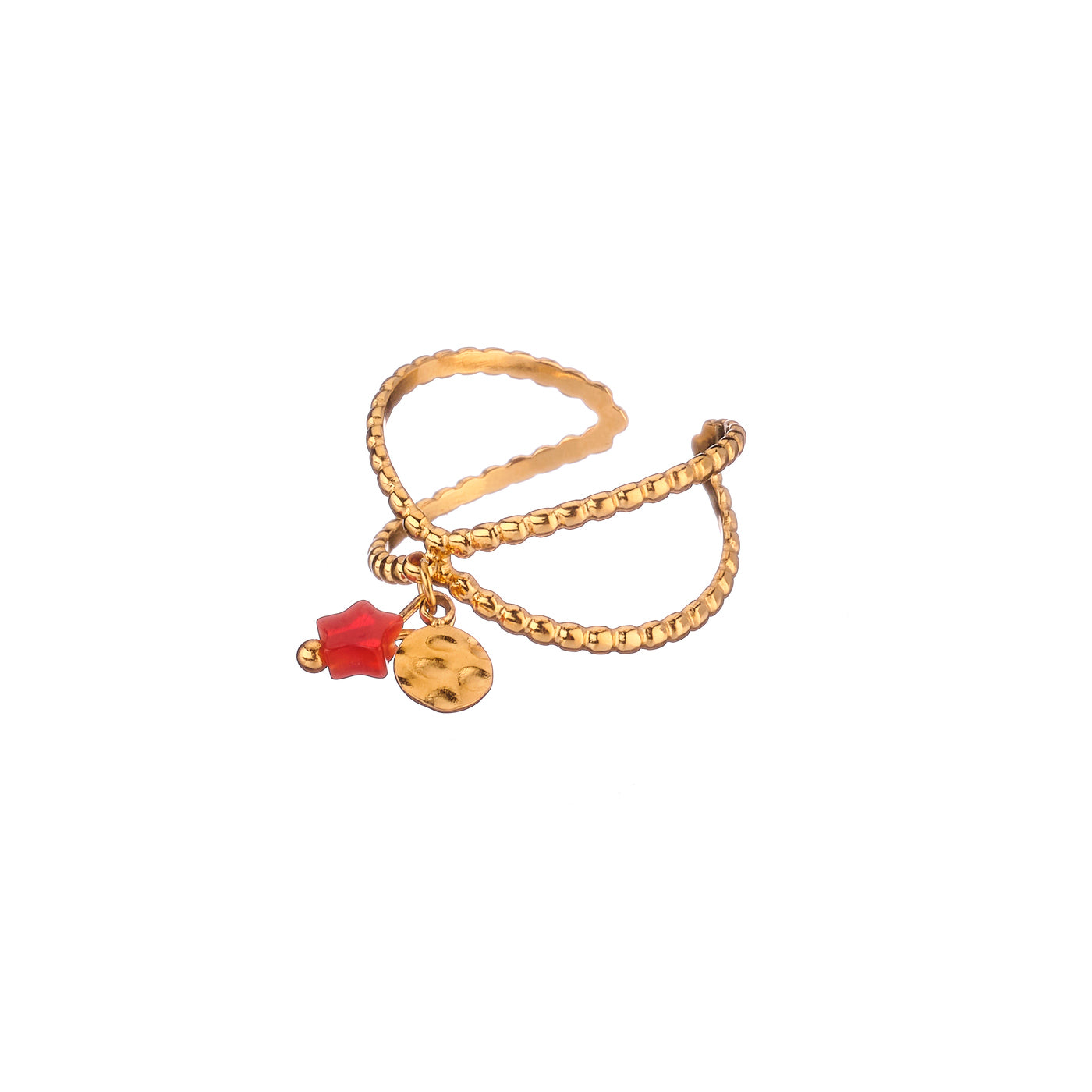 Bague Fausta - Orange