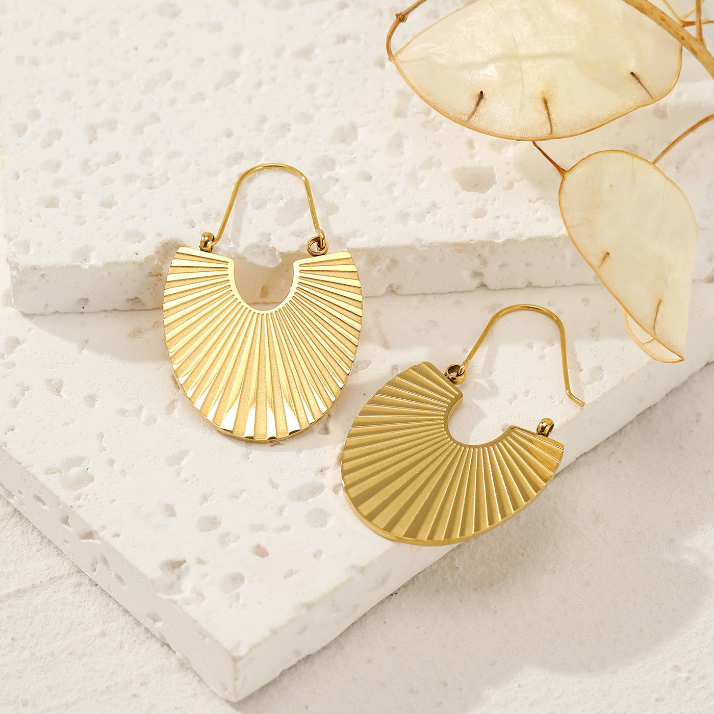 Boucles d'oreilles Esmeralda