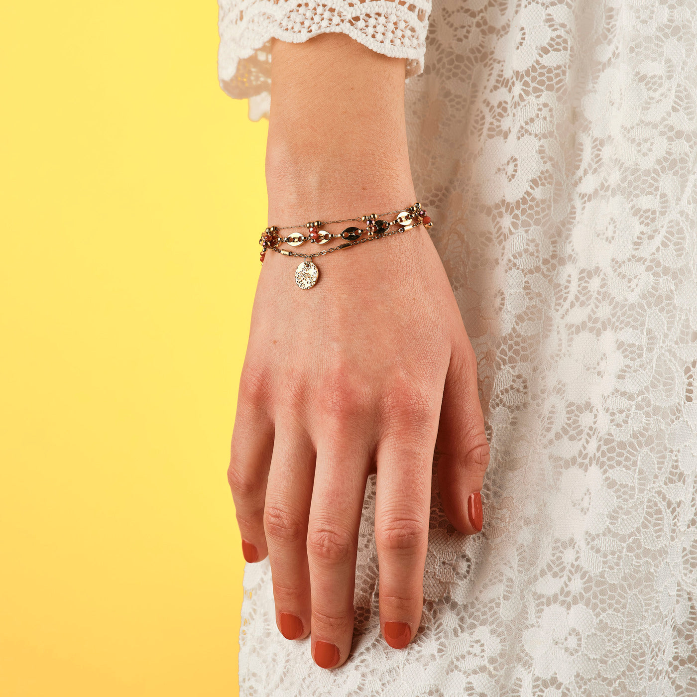 Bracelet Monica - Rouge