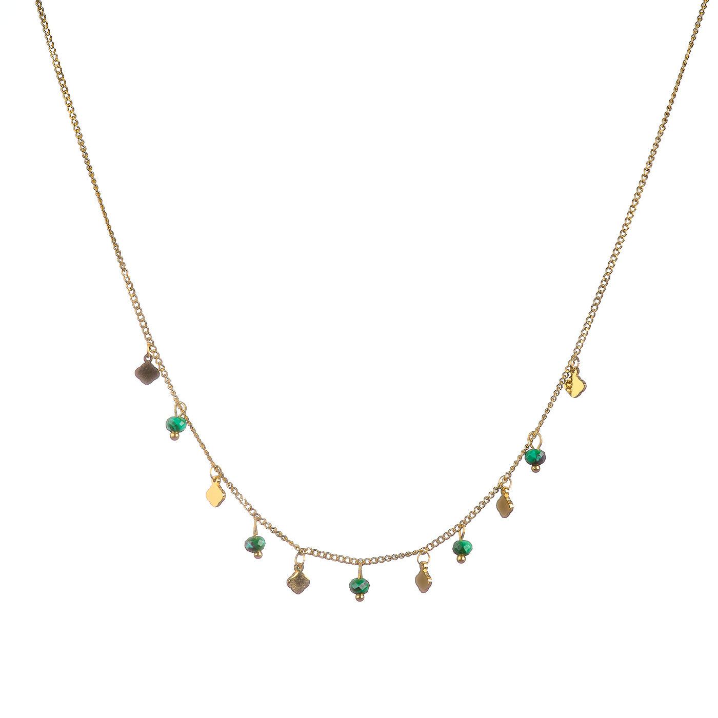 Collier Flora - Vert