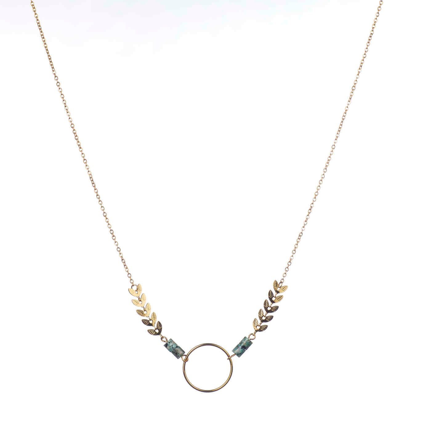 Collier Alina - Gris bleuté