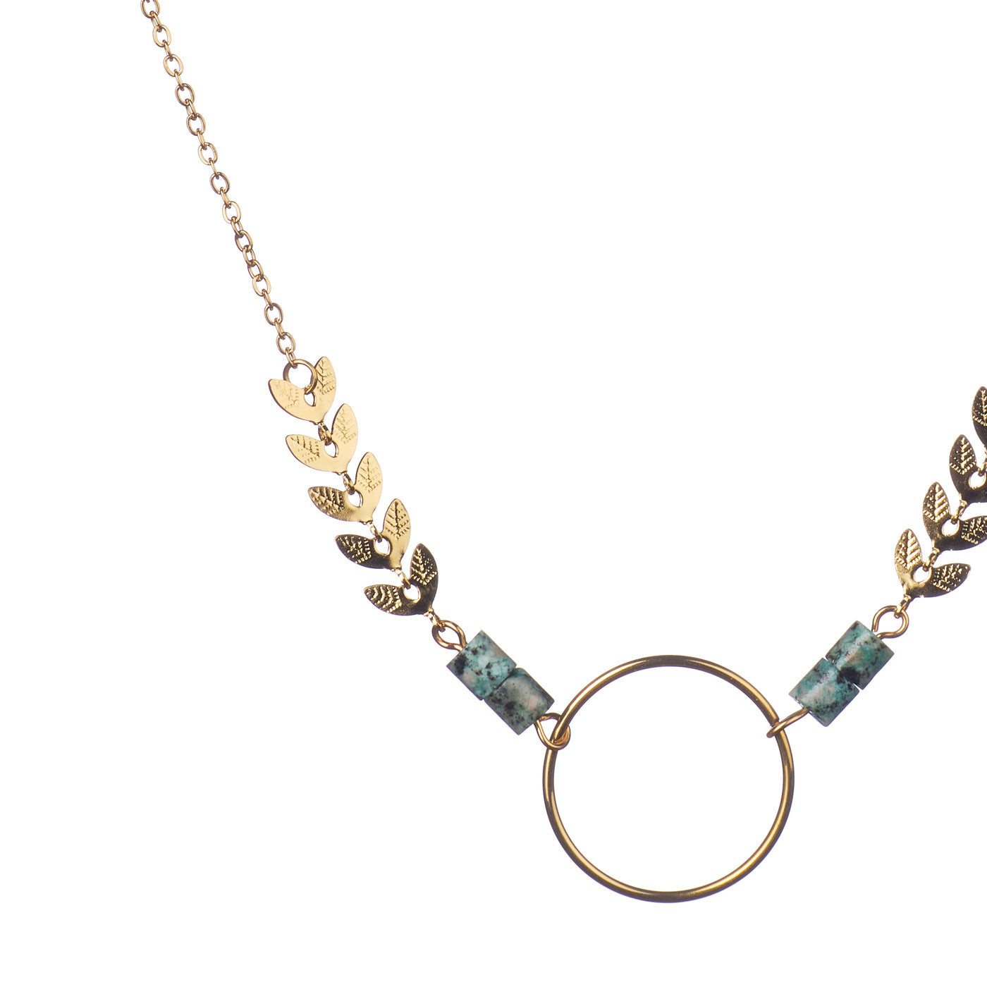 Collier Alina - Gris bleuté