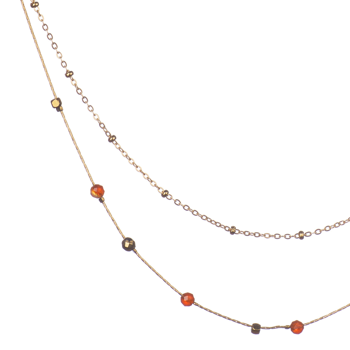 Collier Antonella - Orange