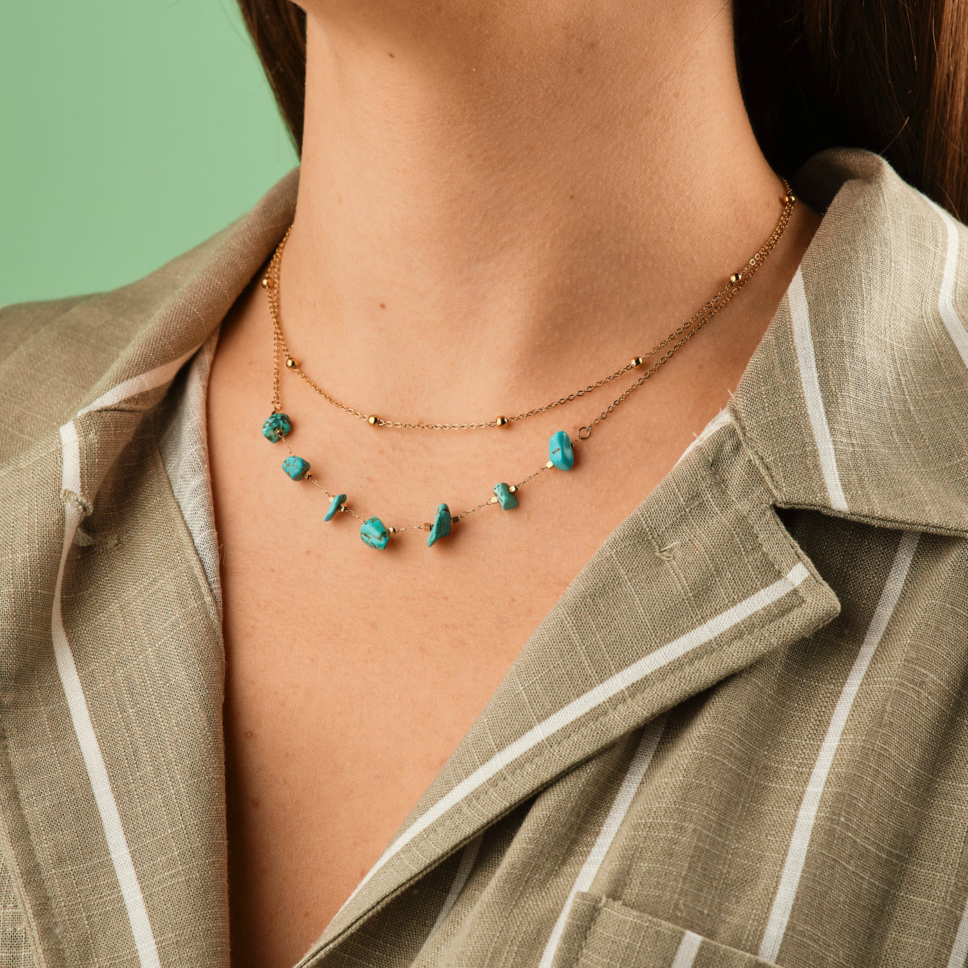 Collier Gilda - Turquoise