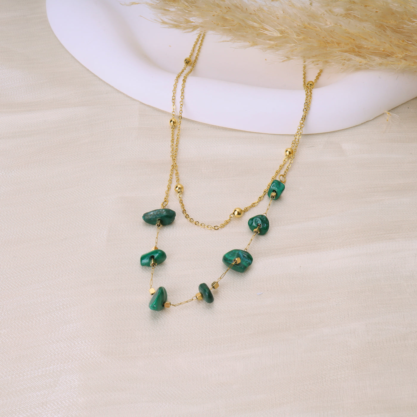 Collier Gilda - Vert