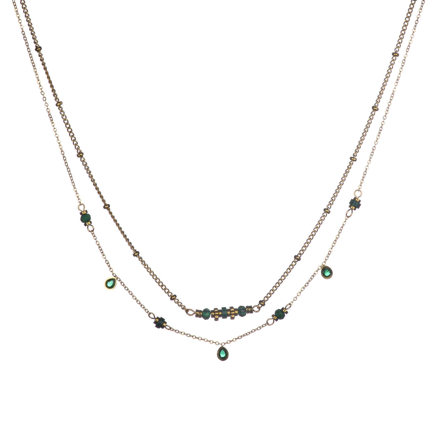 Collier Pamela - Vert