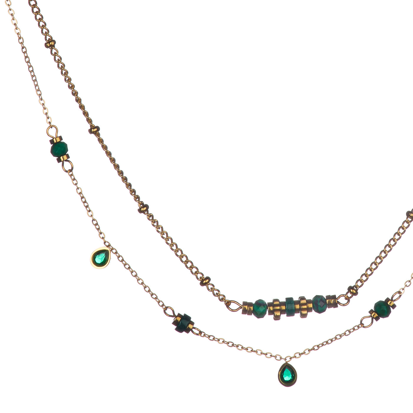 Collier Pamela - Vert