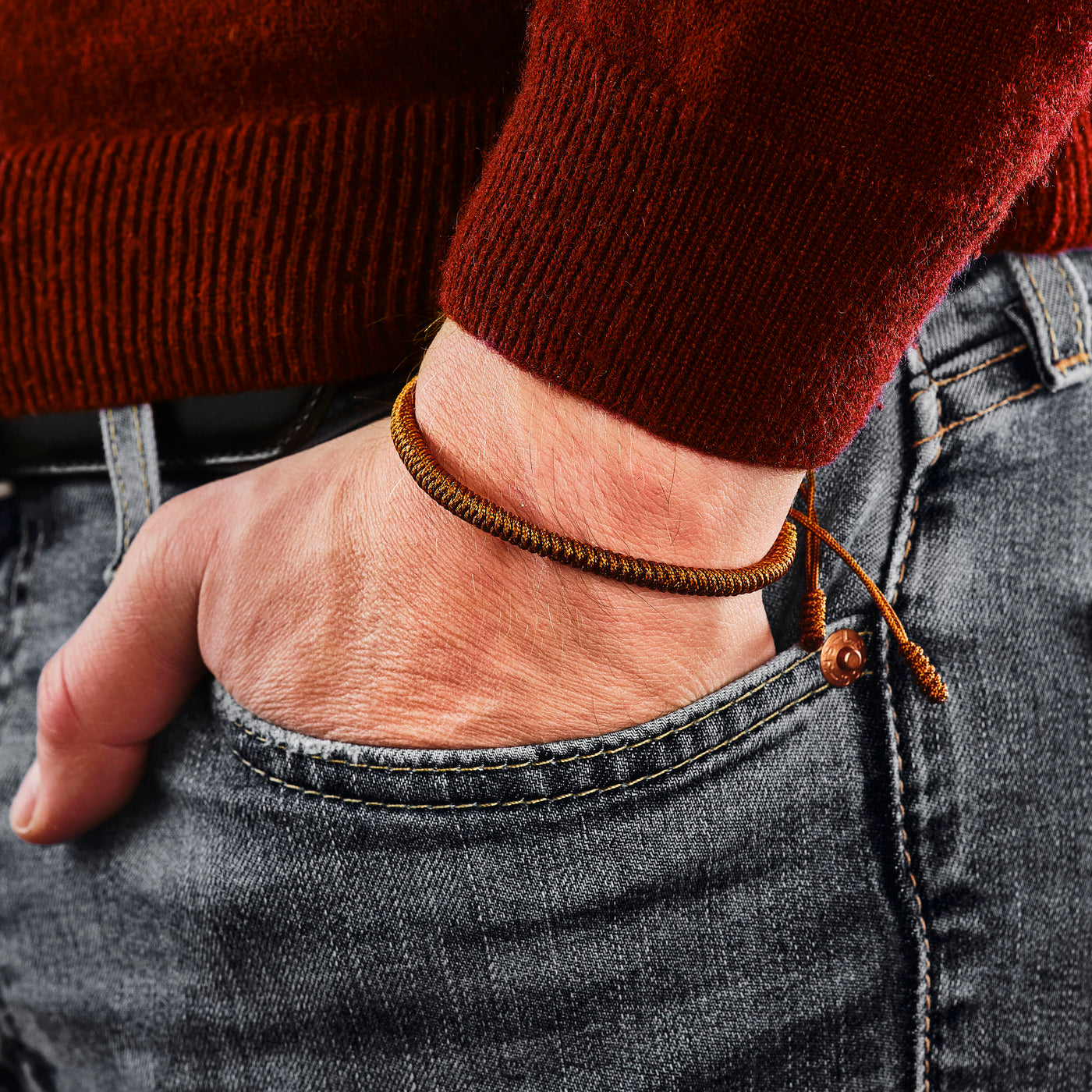 Bracelet Georges V - Acajou