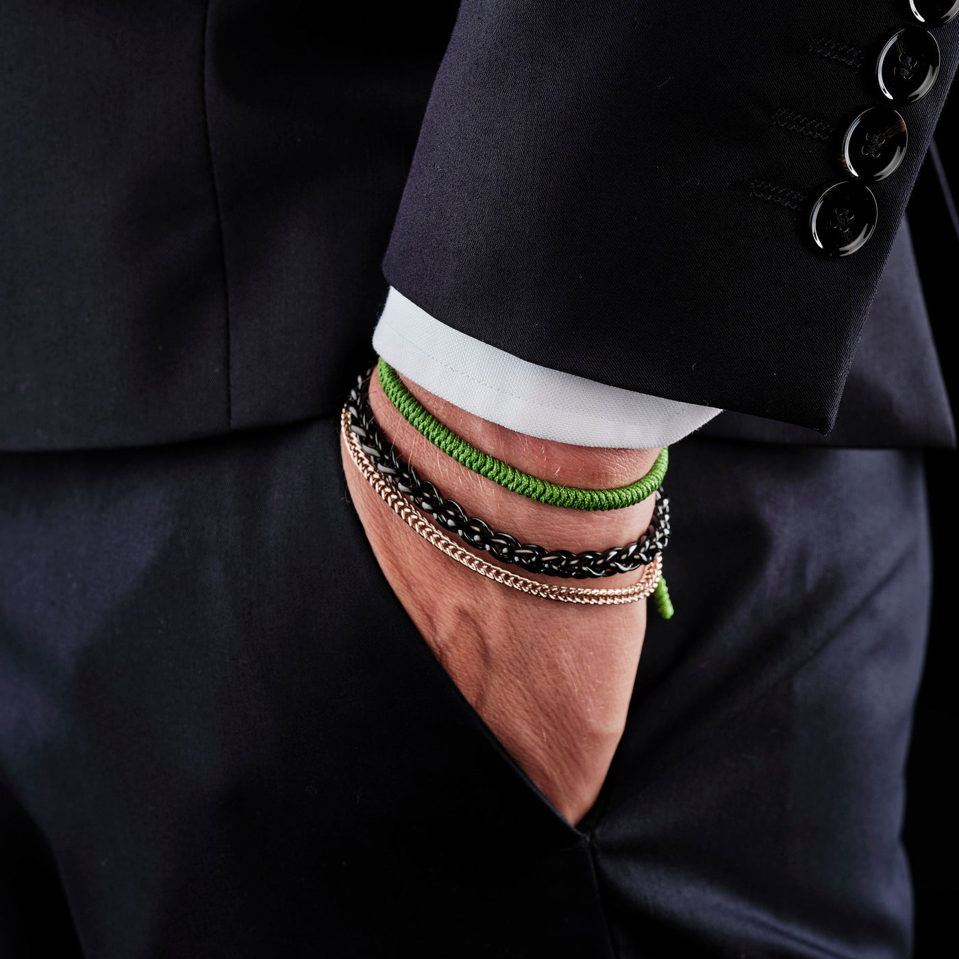 Bracelet Georges V - Kaki