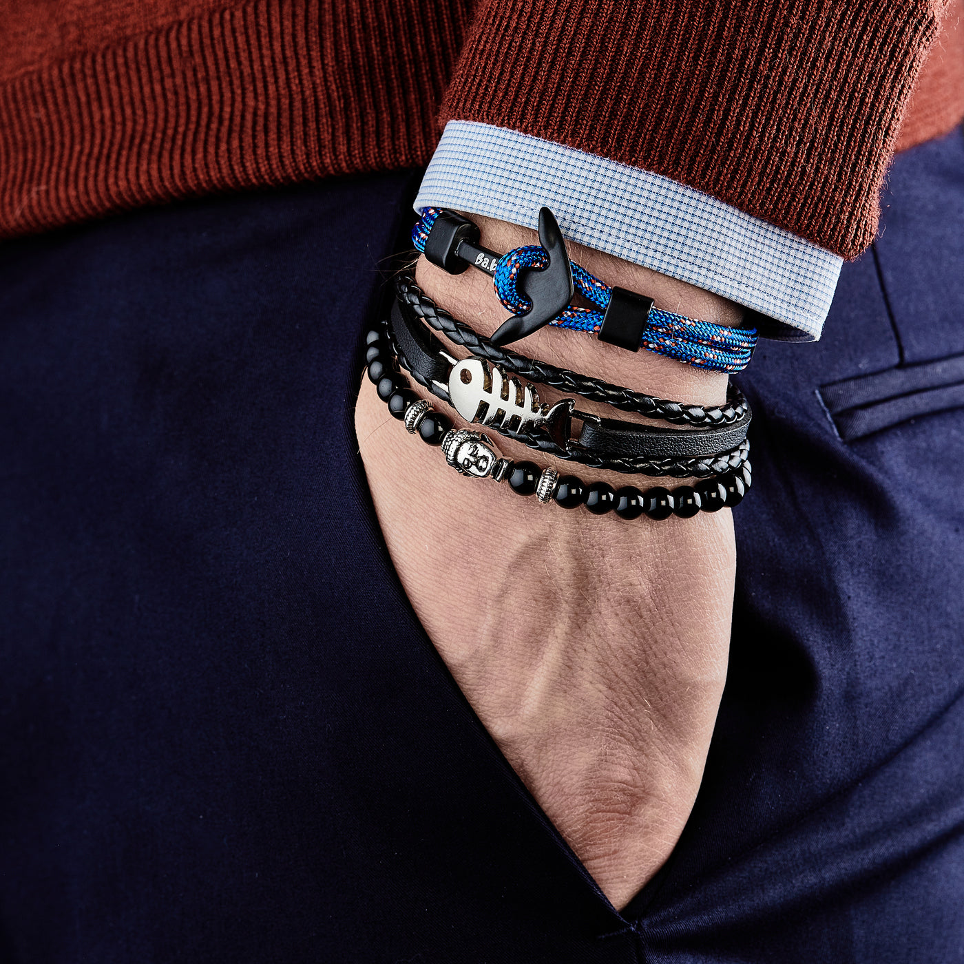 Bracelet Boissière - pierres naturelles