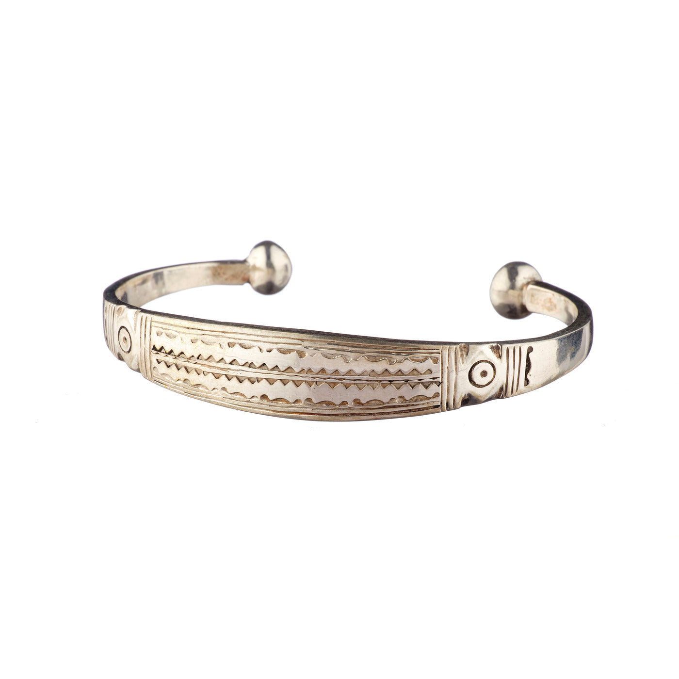 Bracelet Touareg Billancourt - argent massif 925