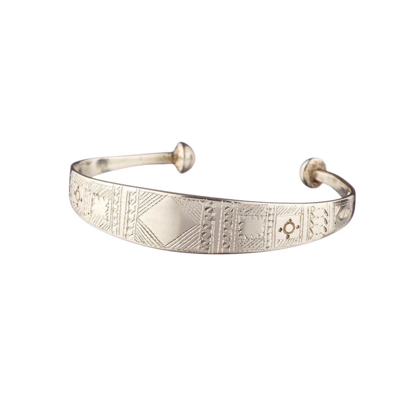 Bracelet Touareg Saint-Jacques - argent massif 925