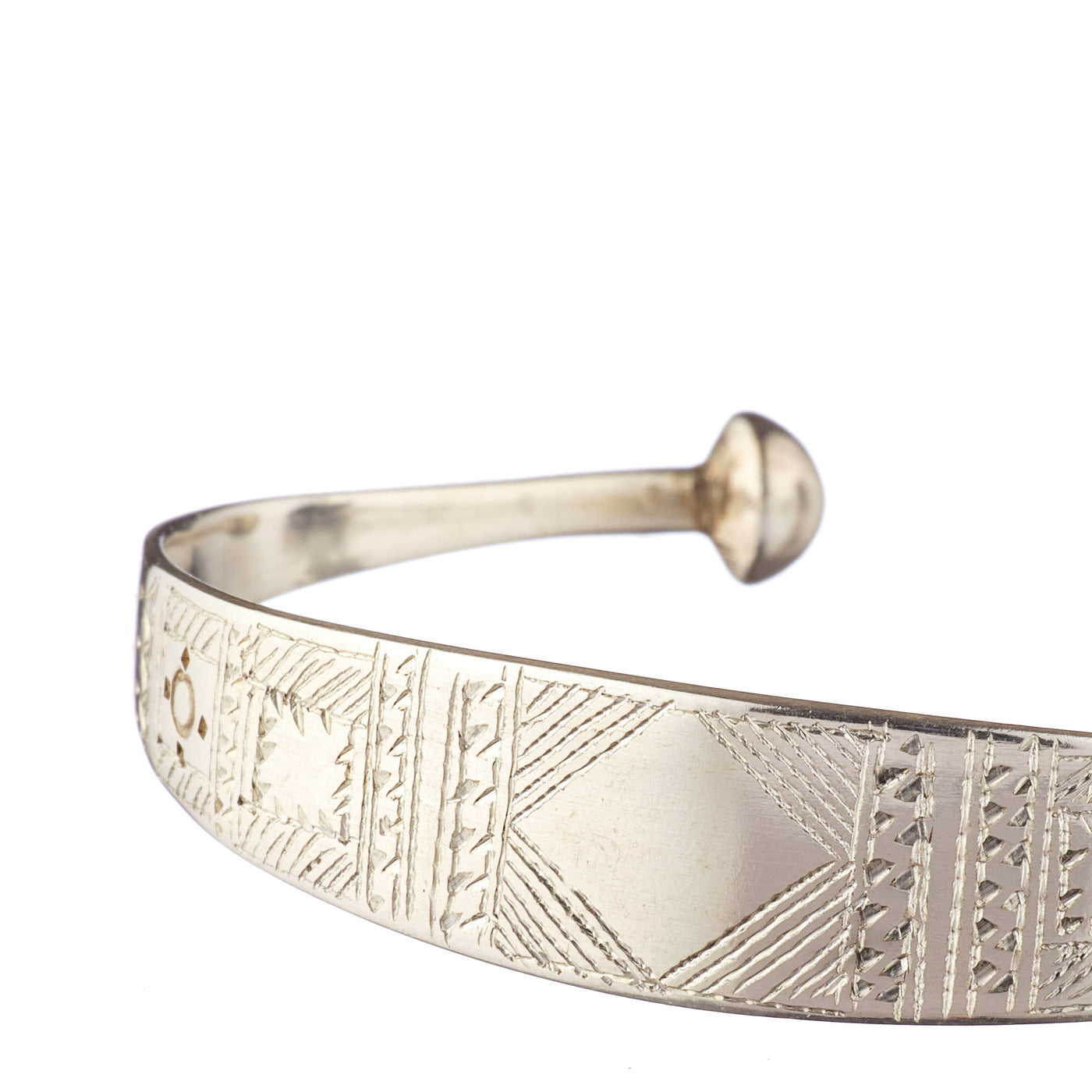 Bracelet Touareg Saint-Jacques - argent massif 925