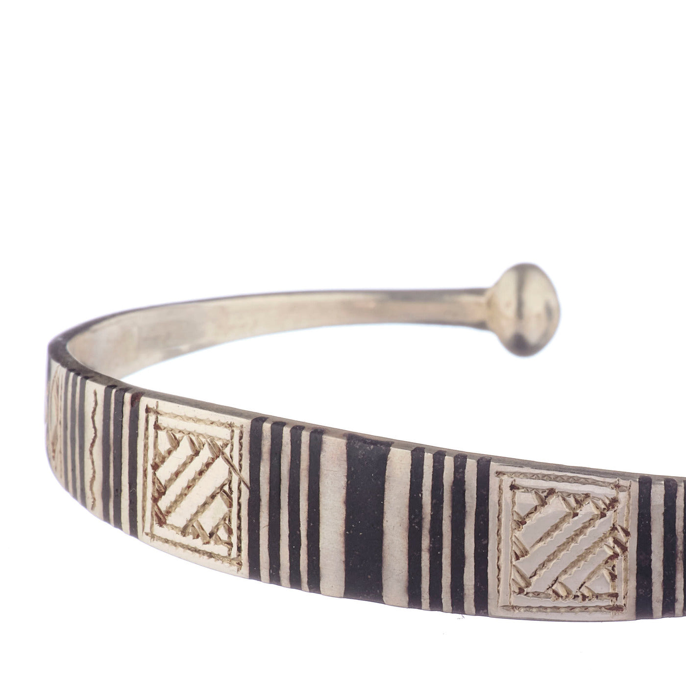 Bracelet Touareg Bérault - argent massif 925