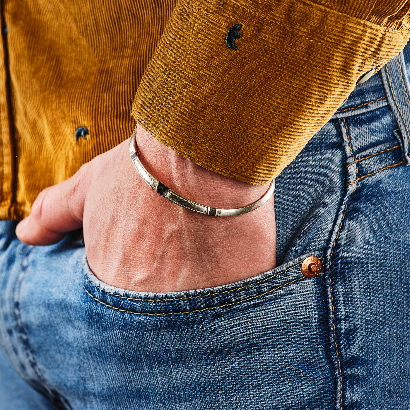 Bracelet Touareg Bienvenüe - argent massif 925