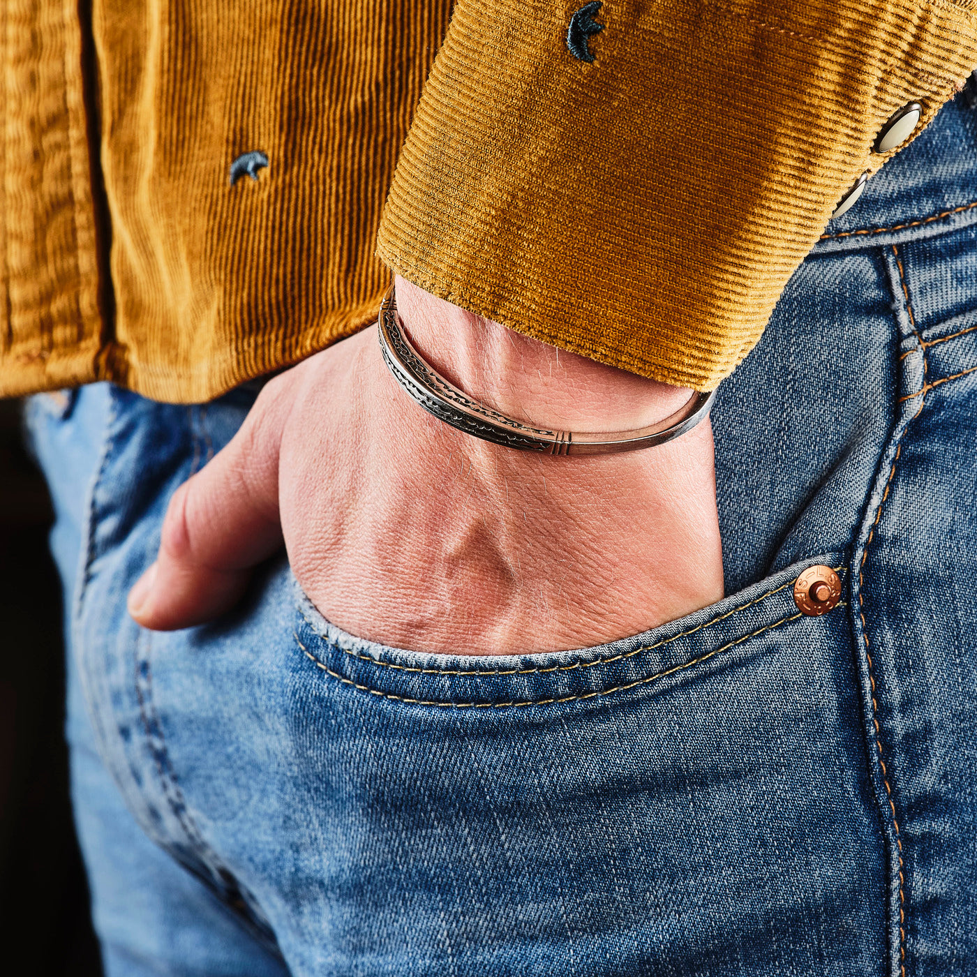 Bracelet Touareg Drouot - argent massif 925