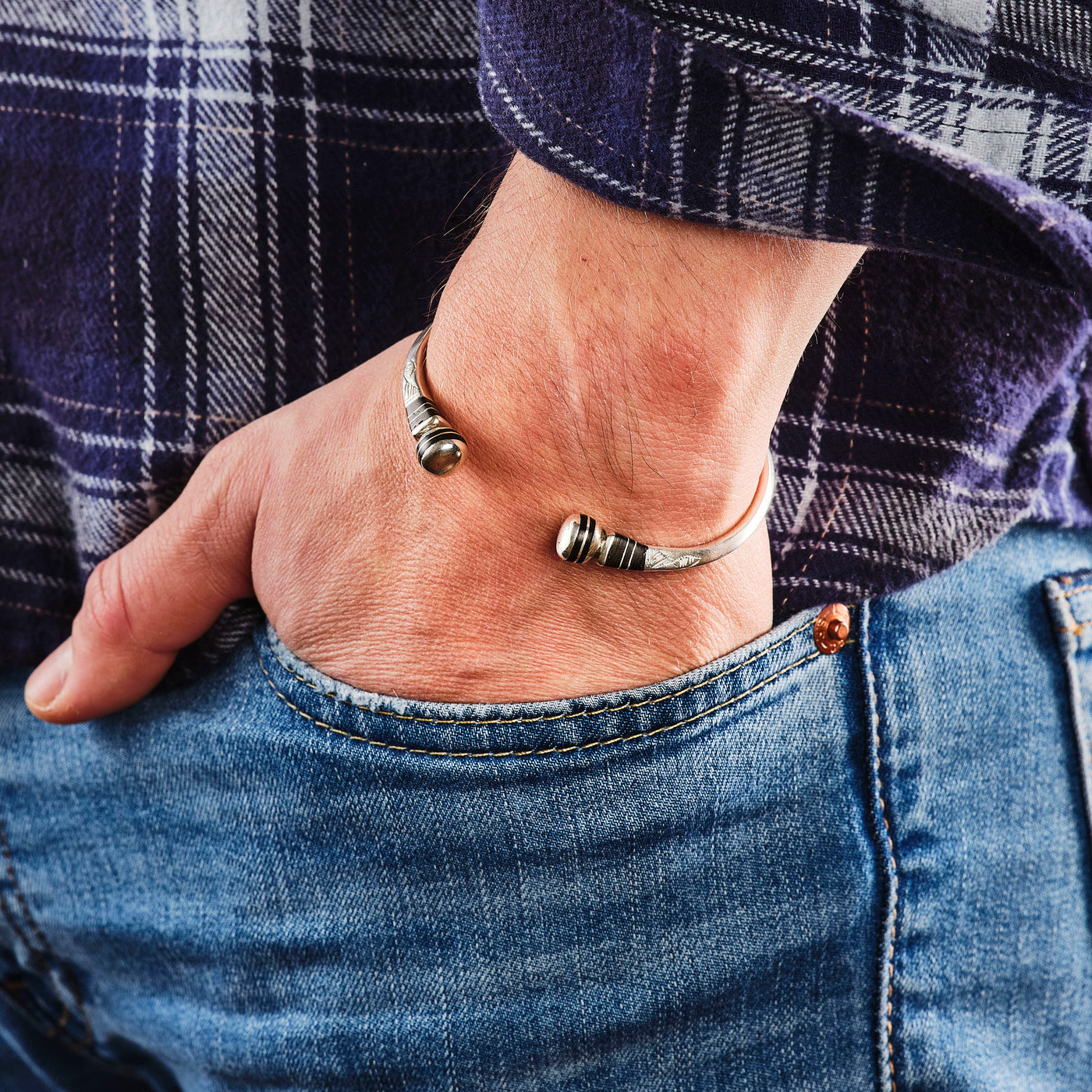 Bracelet Touareg Saint-Marcel - argent massif 925