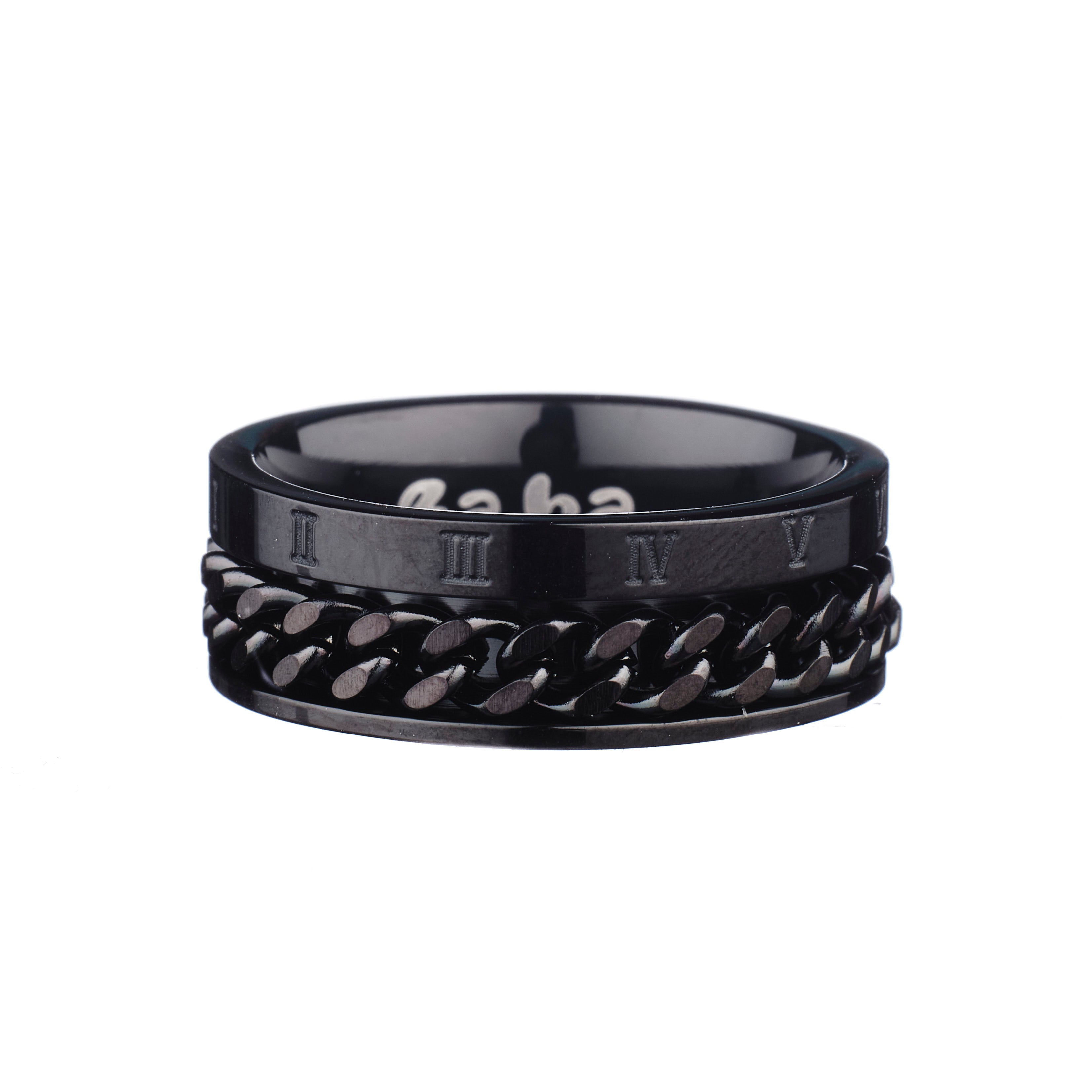 Bague Fourche noire