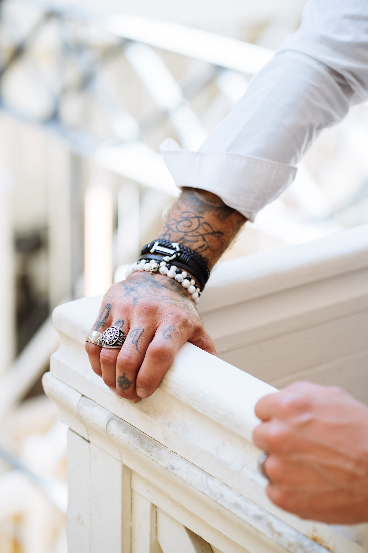 Bague Sablons métal