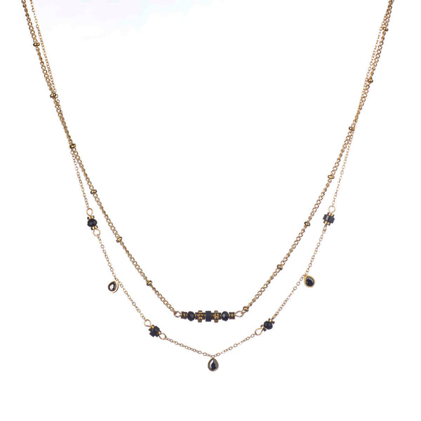 Collier Pamela - Noir