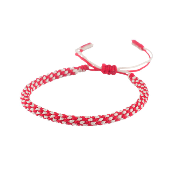 Bracelet Georges V - Rouge et blanc