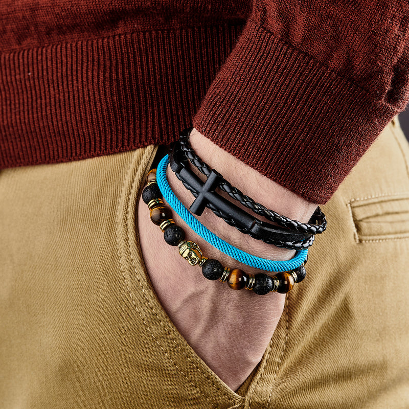 Bracelet Lecourbe - pierres naturelles