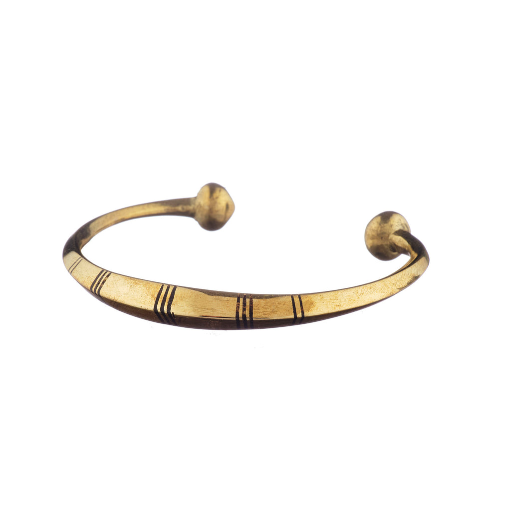 Bracelet Manchette Touareg Avec Argent Et Bronze Cuivre 